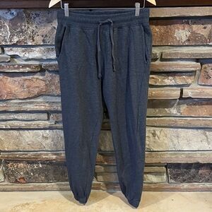Outerknown Charcoal Grey Organic Cotton Fleece Jogger Sweatpants